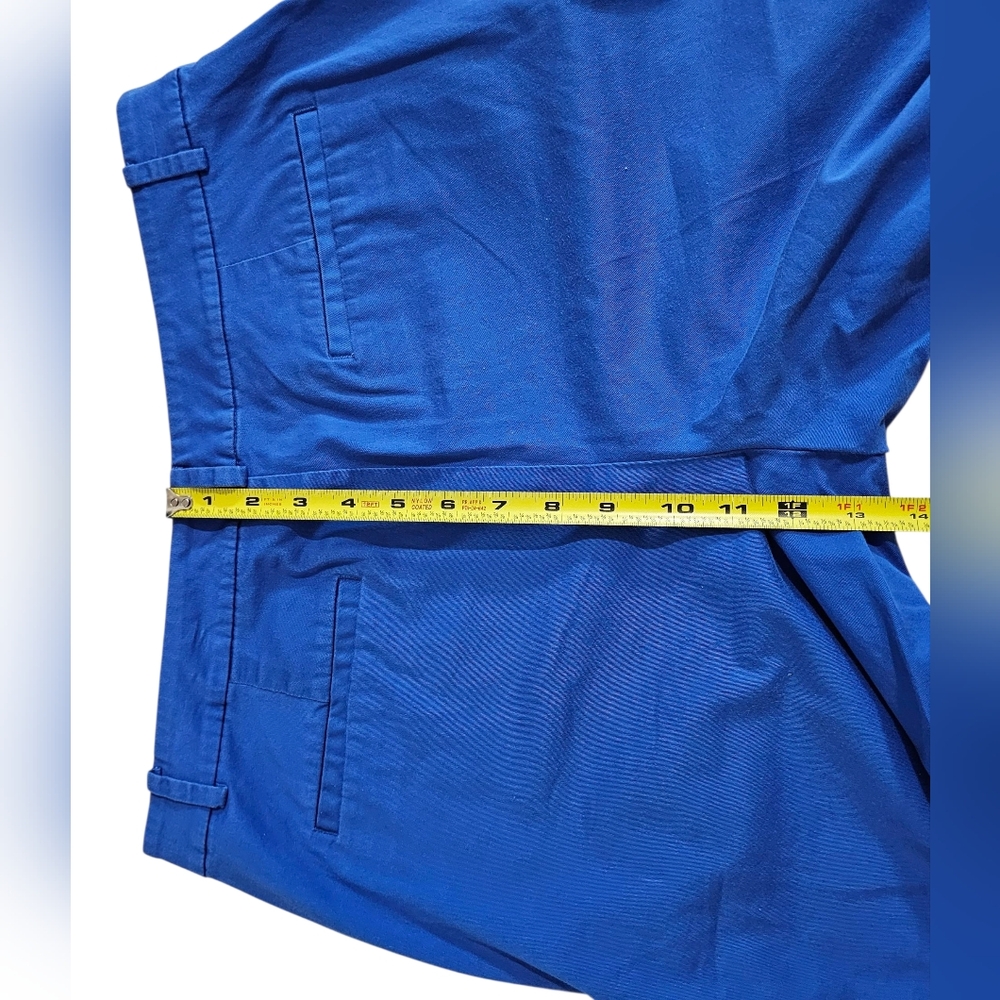 LRL Lauren Active Ralph Lauren Women Blue Shorts Size 12 Bermuda - Picture 9 of 13